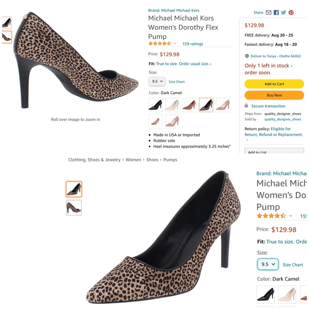 Michael Michael Kors Women's Dorothy Flex Pump